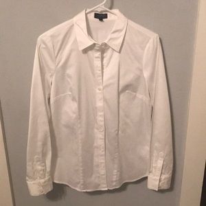 [The Limited] EUC White Essential button down, S